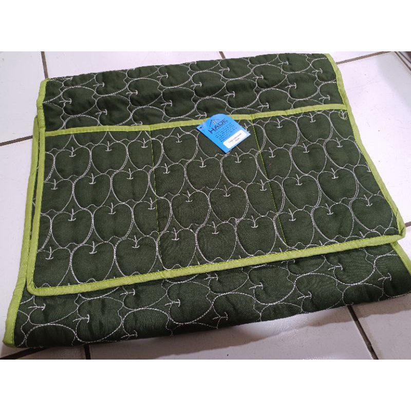 Tutup Kulkas / Kain Penutup Atas Kulkas / Tutup Kulkas Green Apple