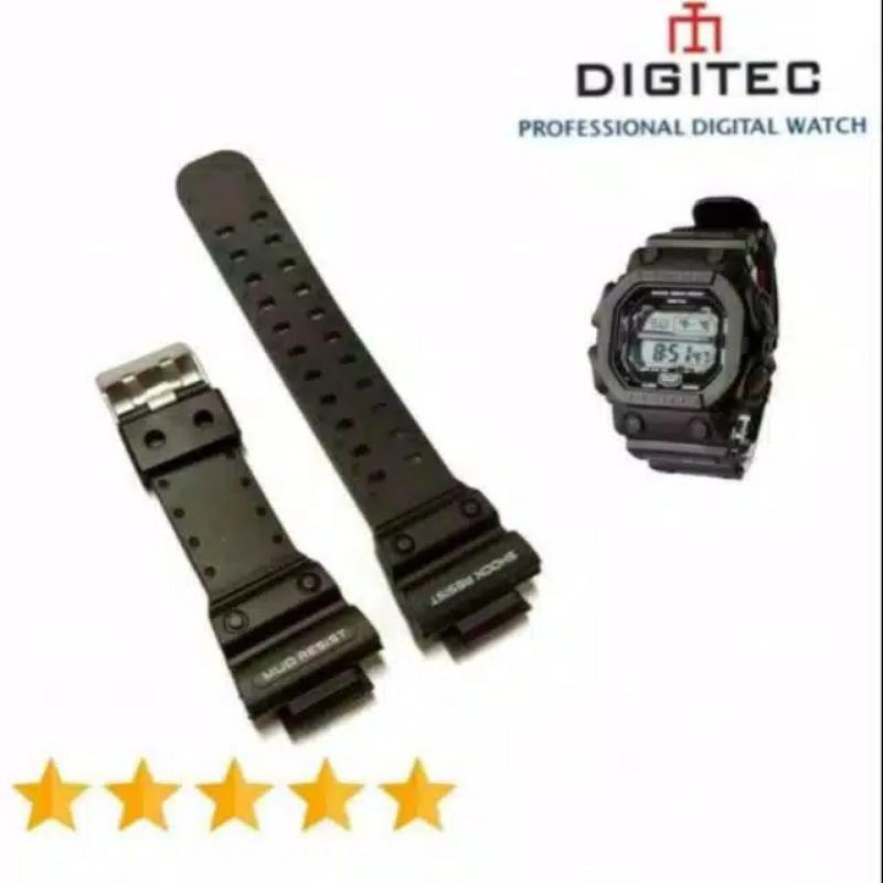 STRAP TALI JAM TANGAN DIGITEC 2012 DG-2012T / DG2012T / DG 2012T RUBBER STRAP TALI JAM DIGITEC 2012T