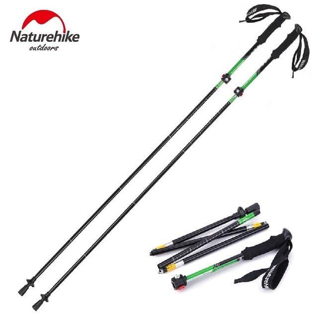 Tongkat | Trekking Pole Lipat Naturehike Nh15A023-Z Kekinian Terlaris
