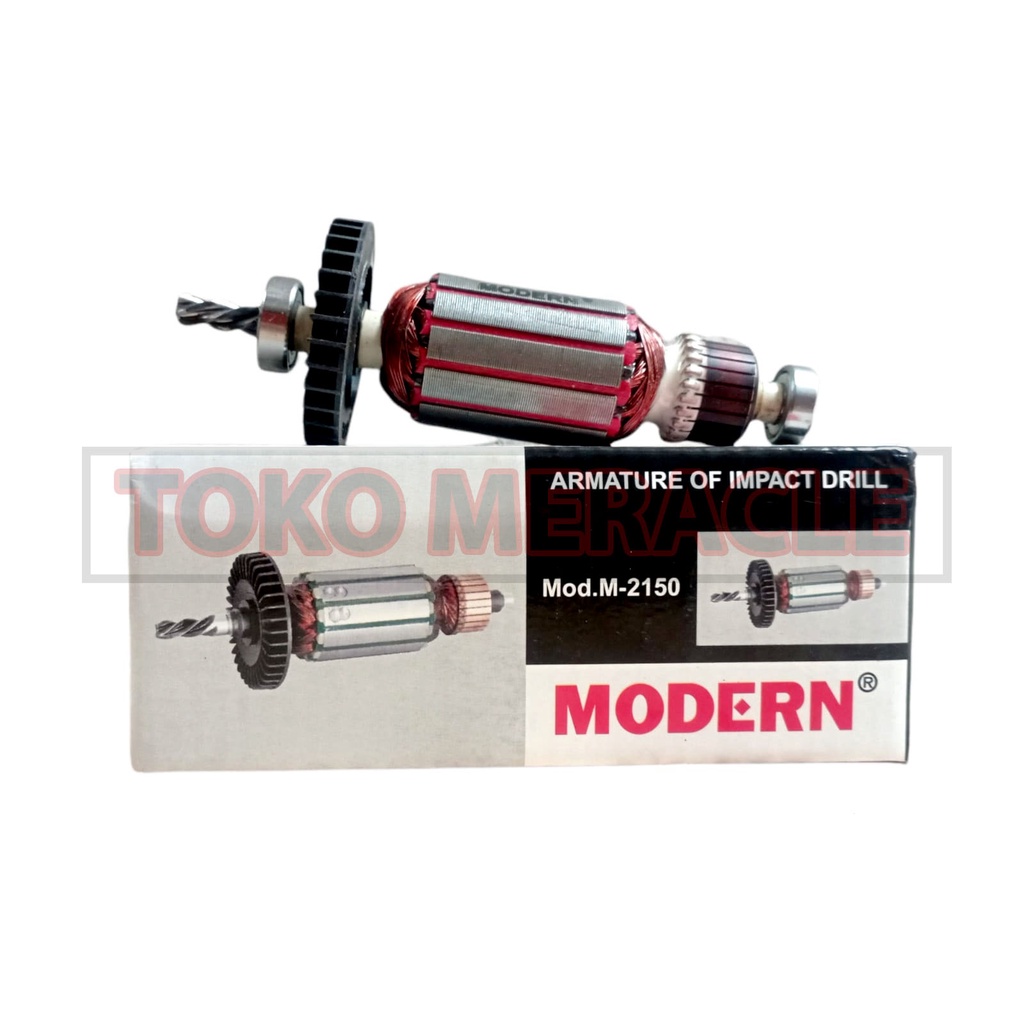 [ARMATURE] Modern Armature Bor M2150 -Angker Rotor M-2150 Modern Bor