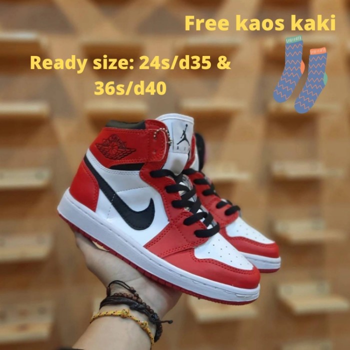 SEPATU ANAK NIKE JORDAN FF SIZE 24-35 & 36-40 - 24-29CHAT ADMIN