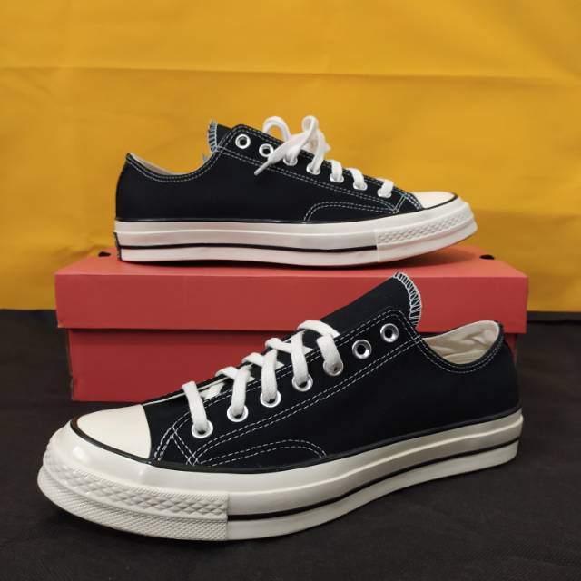 Converse 70s Low Original Black White Size 42