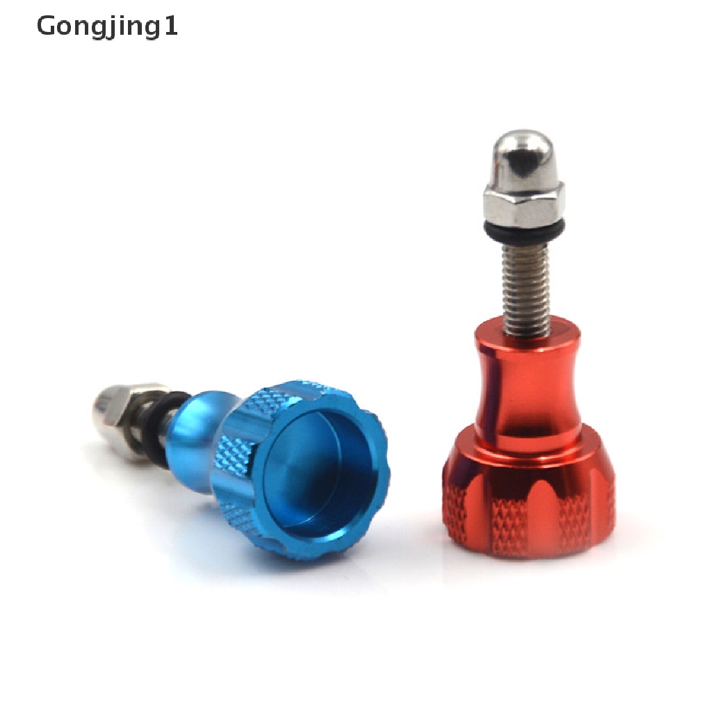 Gongjing1 3pcs Knob Sekrup Aluminum Alloy Variasi Ukuran Aksesoris Gopro Hero 1 / 2 / 3 / 3 + / 4