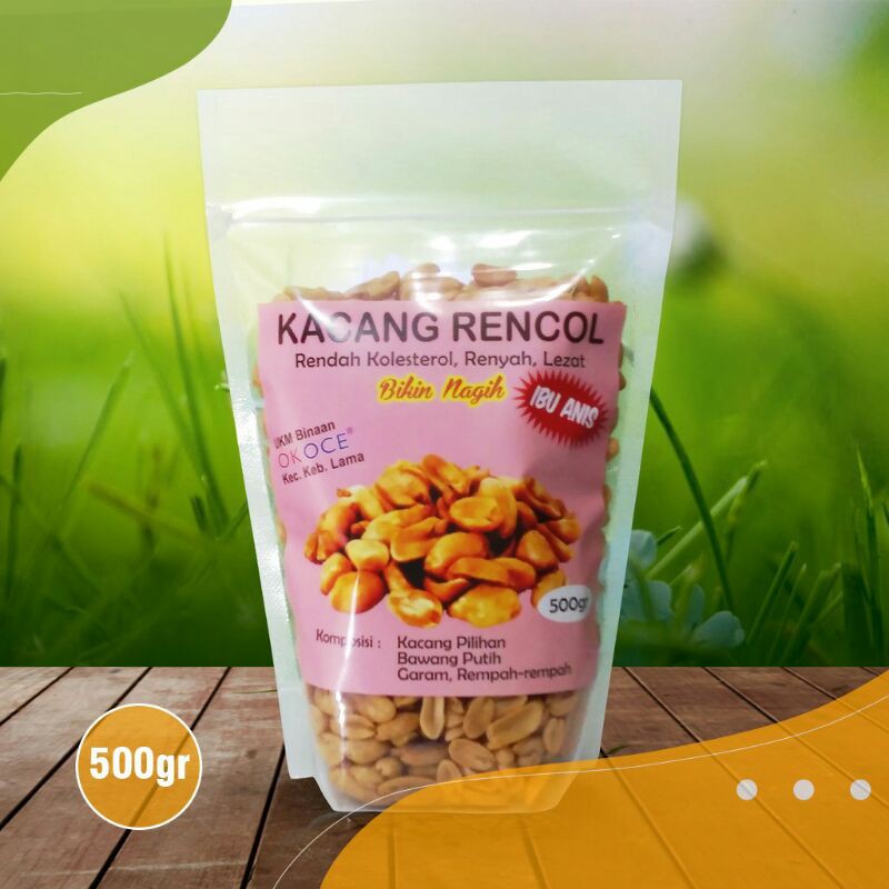 

Kacang Rencol ukuran 500 gram