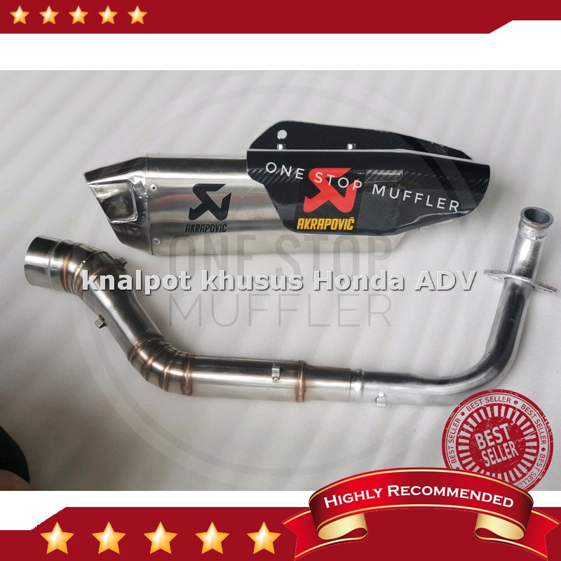 Harga Knalpot racing akrapovic rossi honda adv 150 adv150