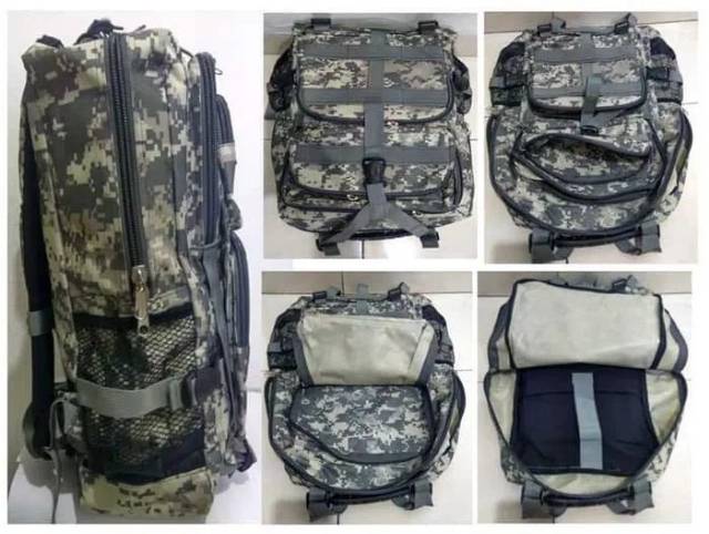 Tas Ransel Army Backpack 3P Premium Best Quality