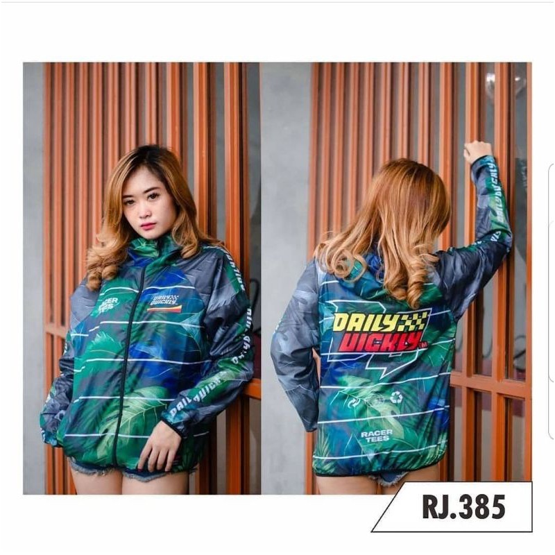 jaket parasut racertees original
