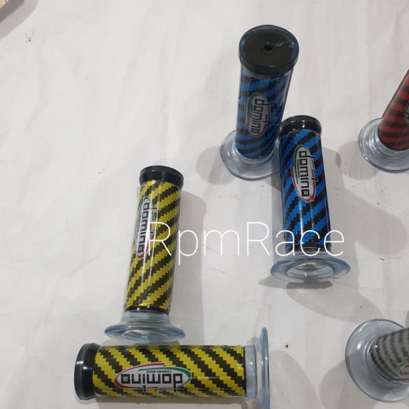 Sarung Gas Handgrip Karbon Domino Universal 1 pasang Kiri Kanan