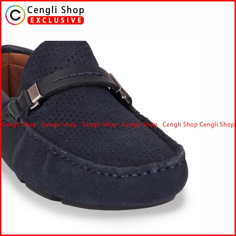 SEPATU EVERBEST PRIA TERBARU ORIGINAL PANSUS LOAFER BIRU NAVY EVEM144