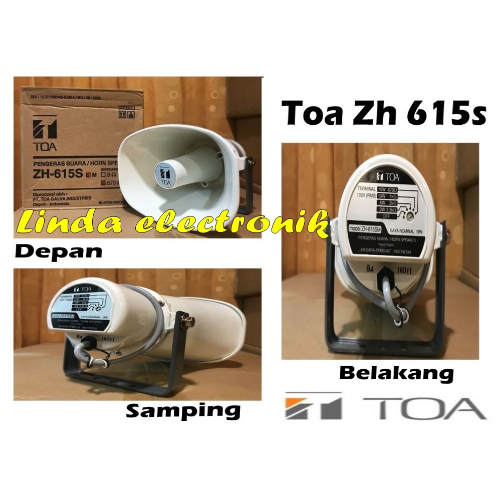 horn speaker toa zh 615sm toa zh615sm toa zh 615 sm Matching original