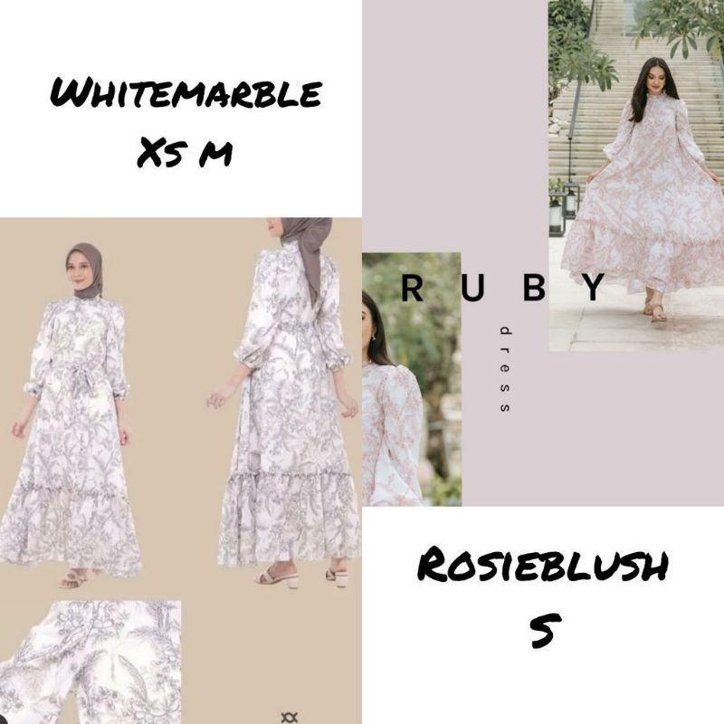 Ruby dress wearing klamby