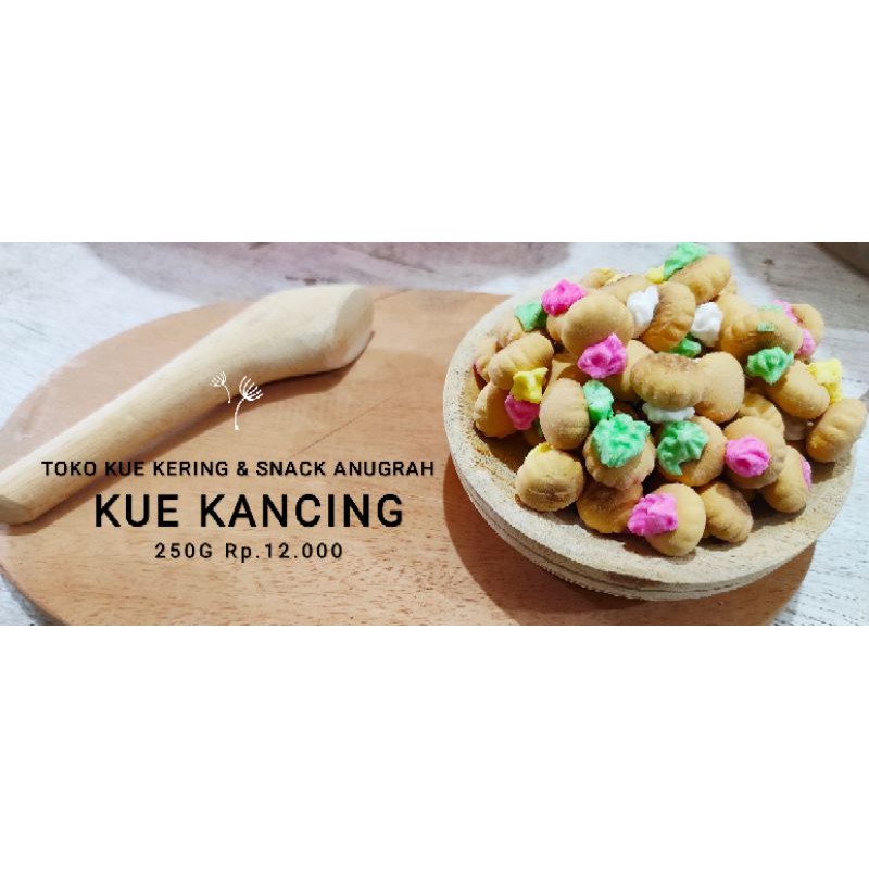

Kue Kancing / button cookies 250g