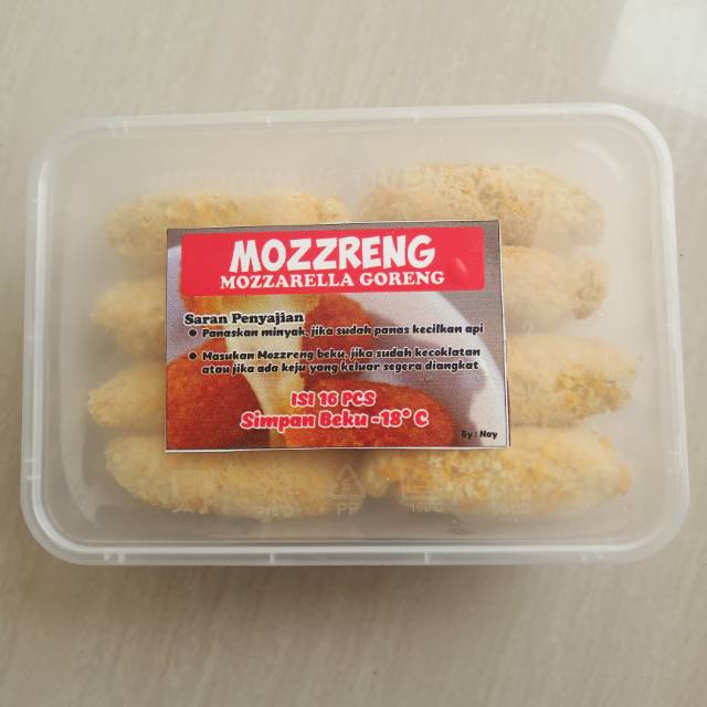 MOZZRENG mozzarela goreng box