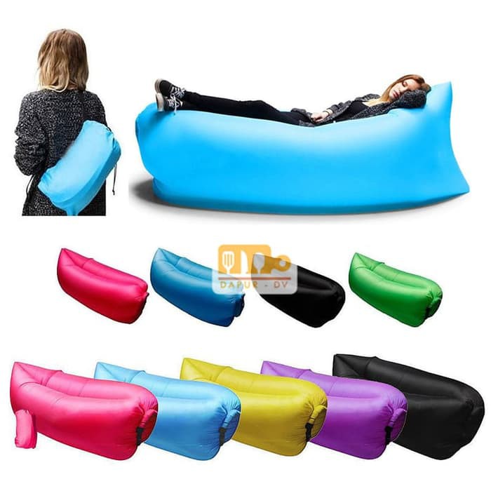 Air Sofa Bed Kursi Angin - Lazy Air Inflatable Sofa Bed - Laybag