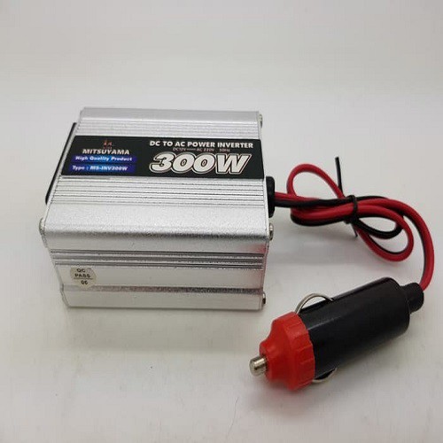 Power Inverter DC to AC 300 Watt Merek Mitsuyama With 5v Usb