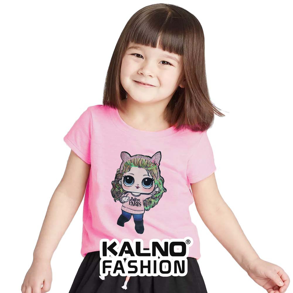 kaos baju anak LOL RANDOM umur 1 - 7 tahun, baju anak karakter