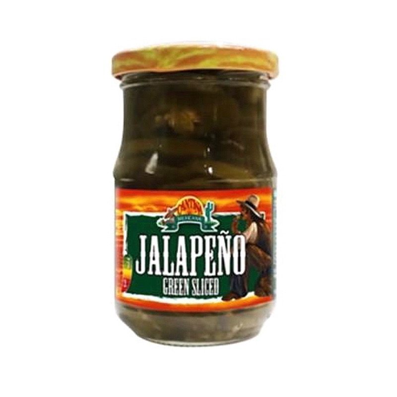 

Cantina Mexicana Jalapeno Green Sliced 190gr / Acar Cabe Cantina Mexicana Jalapeno Green Sliced