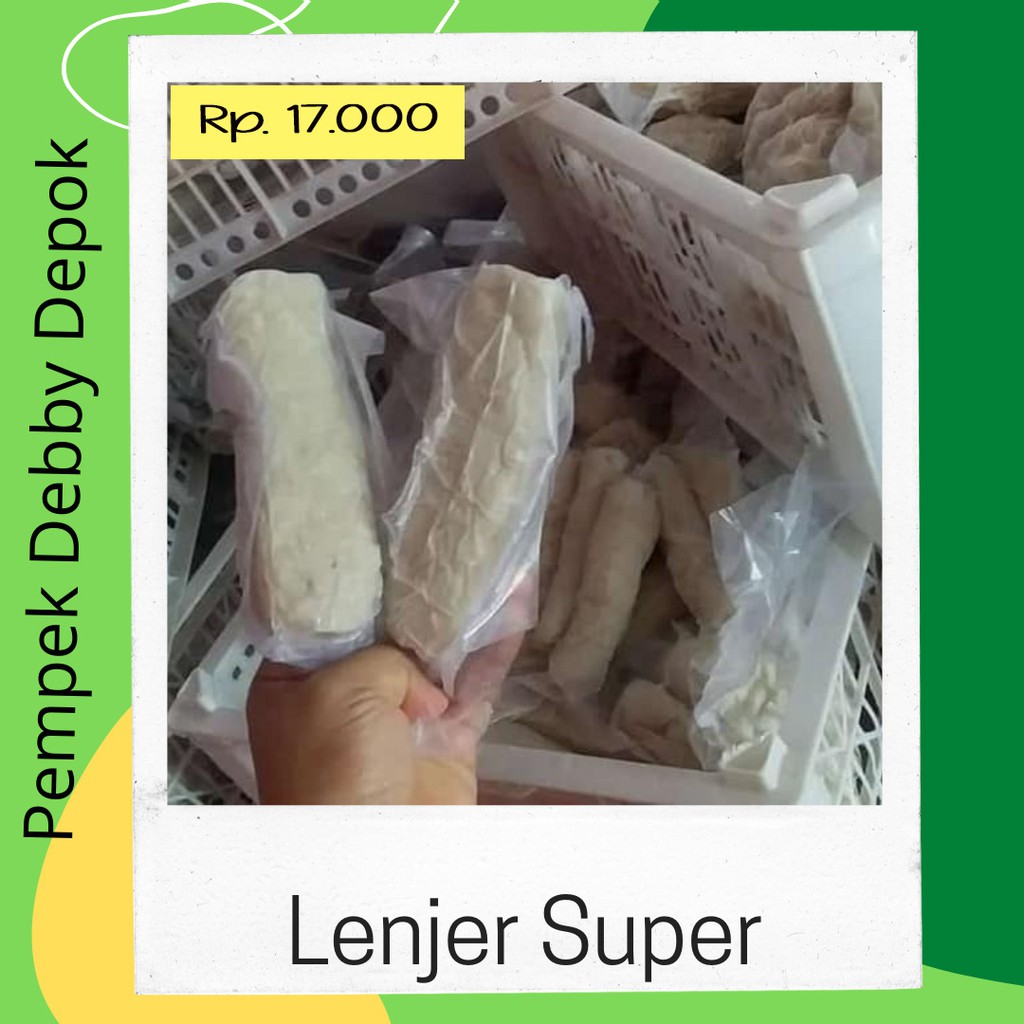 

Pempek Debby Depok | Pempek Palembang Lenjer Super Satuan |Mpek Mpek Frozen Food Halal