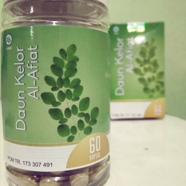 Kapsul daun kelor moringa