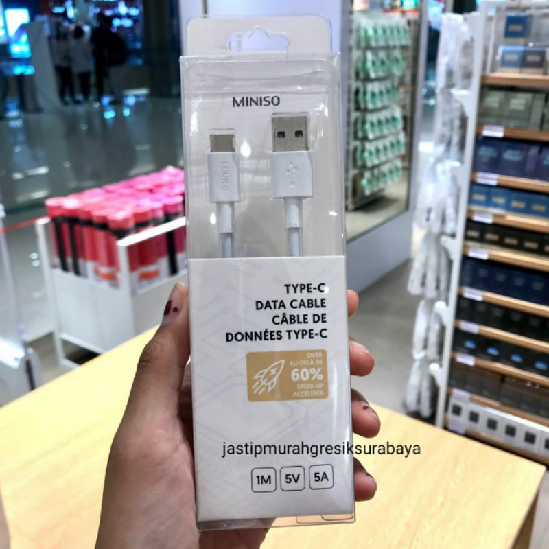 TYPE C DATA CABLE MINISO KABEL TYPE C