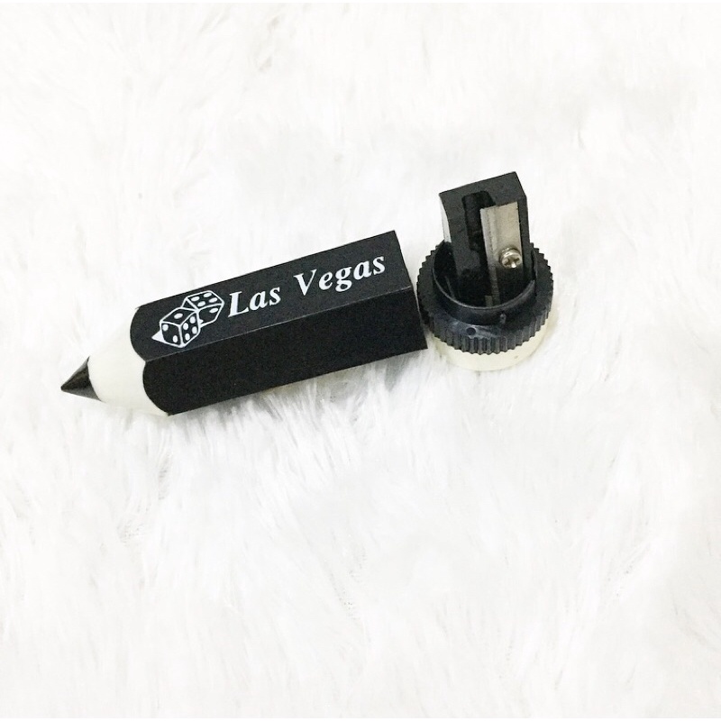 

Original USA Las Vegas Pencil Sharpener ATK Souvernir Rautan Pensil