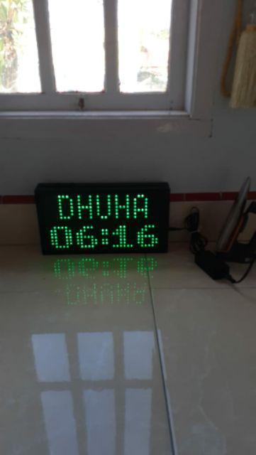 Jam Jadwal Waktu Shalat Digital Plus Buzzer
