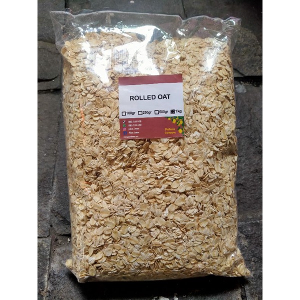 

Reguler Rolled Oat 1 kg *Pekanbaru*