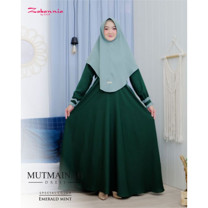 Set Mutmainah Dress Original by Zabannia