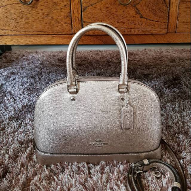 Tas Coach Ori. Mini Sierra Platinum.
