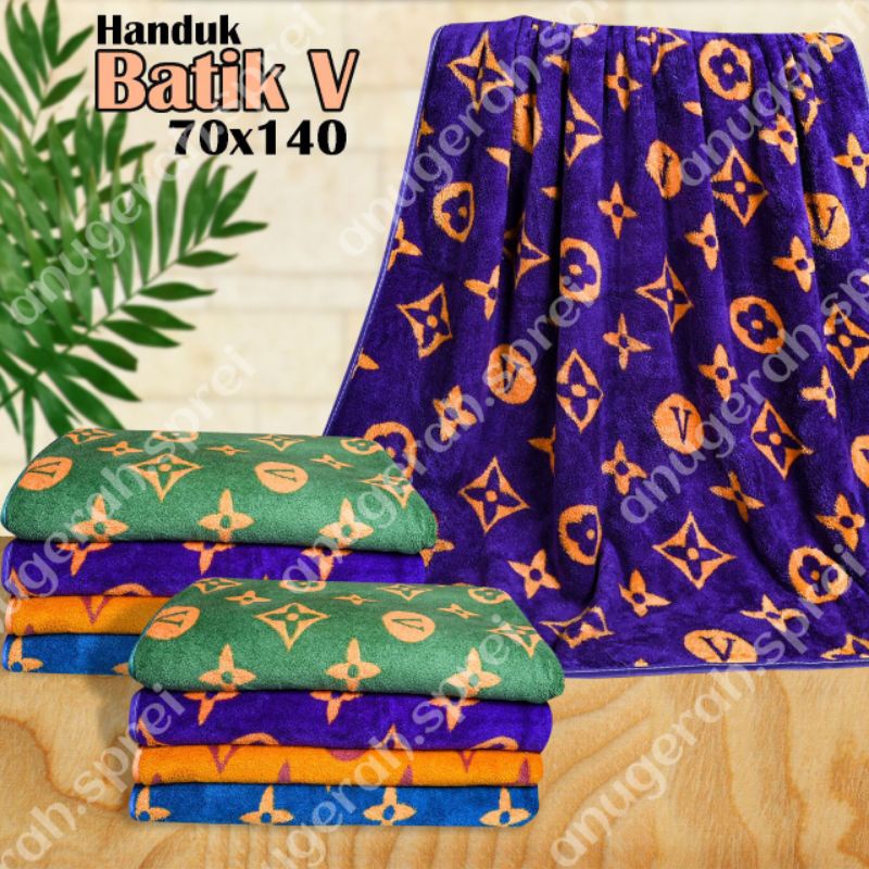 HANDUK MICROFIBER UKURAN JUMBO 70X140 - MERESAP AIR - HALUS &amp; LEMBUT - HANDUK ANAK - HANDUK BAYI - SOUVENIR - KADO - GROSIR