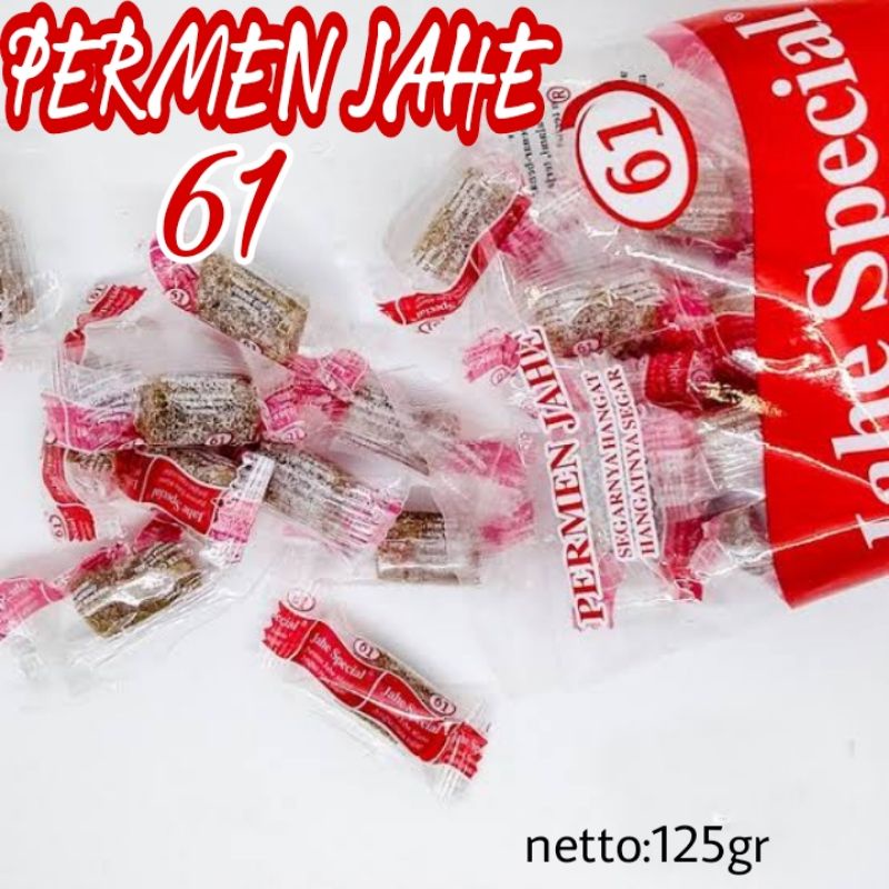 

PERMEN JAHE 61,PERMEN JADUL 125gr