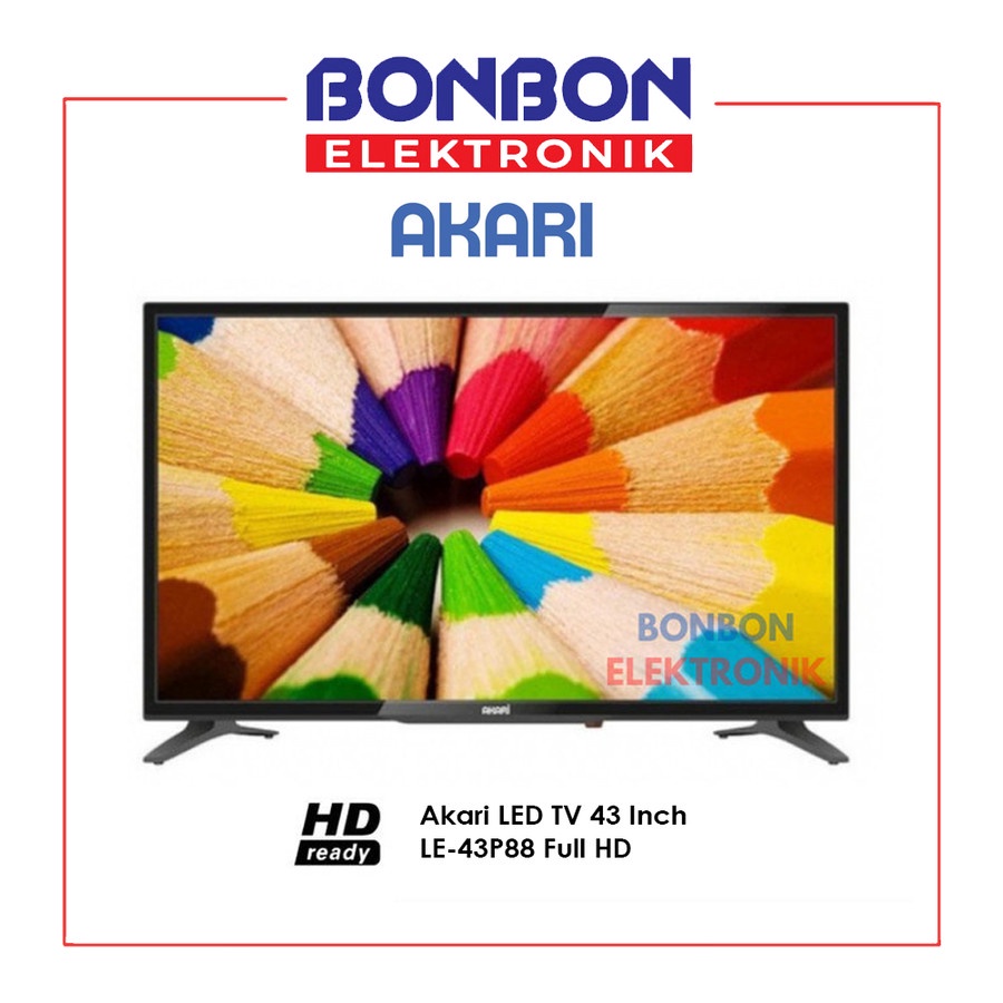 Akari LED TV 43 Inch LE-43P88 Full HD