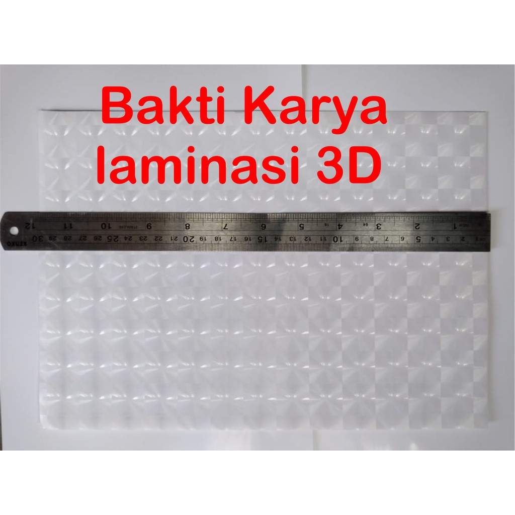

Laminasi Dingin 3D Lamination A4