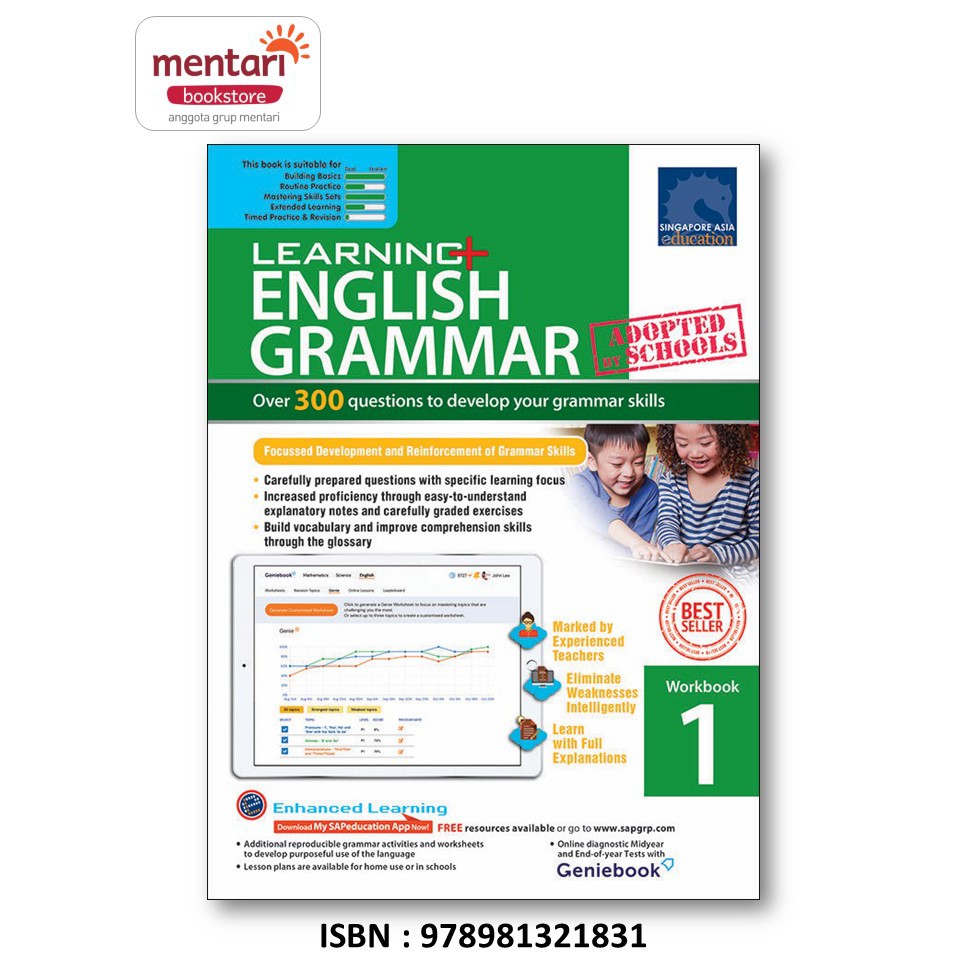 Learning English Grammar Workbook-Level 1
