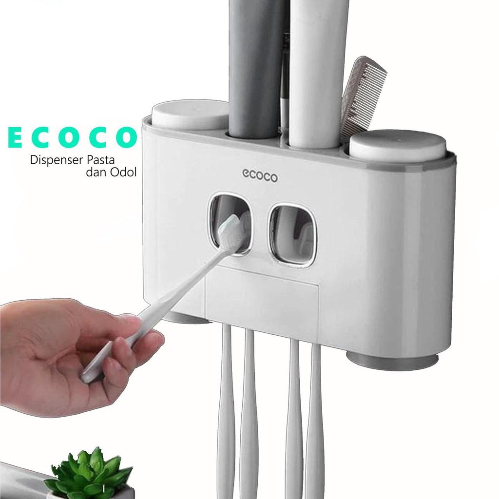 Ecoco Dispenser Odol Dispenser Pasta Gigi odol Toothpaste Dispenser