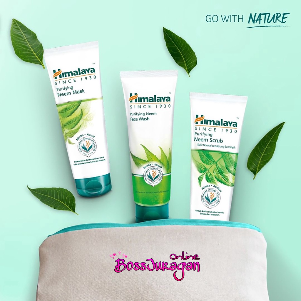 (BOSS) HIMALAYA Purifying Neem Mask - Himalaya Herbals Purifying Neem Mask | Neem Scrub | Neem Facial Wash