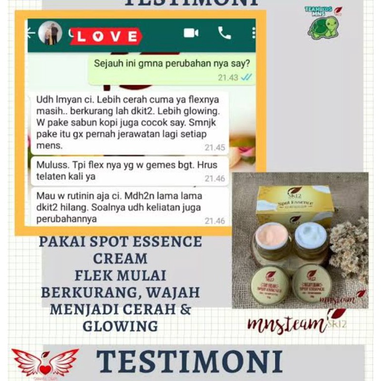 SPOT ESSENCE // CREAM MALAM SR12
