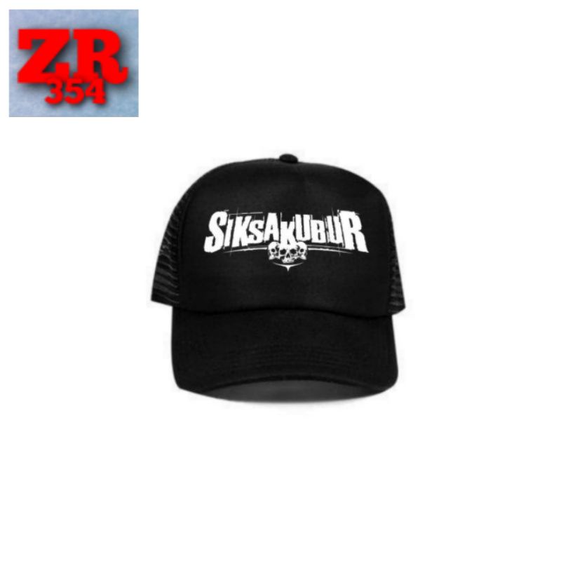 Topi SIKSA KUBUR / topi trucker / topi BAND METAL / topi jaring / topi baseball / topi pria / topi w