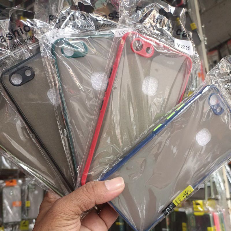 Case Aero my choice VIVO Y83  Silikon bumper matte dove