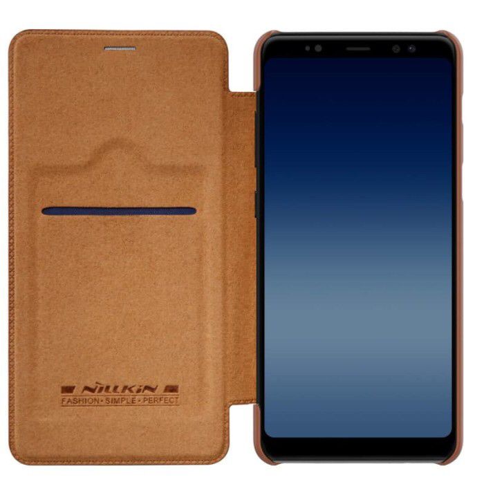 SAMSUNG GALAXY A8 NILLKIN QIN LEATHER CASE ORIGINAL