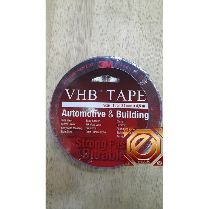 

Double Tape / Doble Tape / Dobel Tape FOAM 3M VHB 24MM