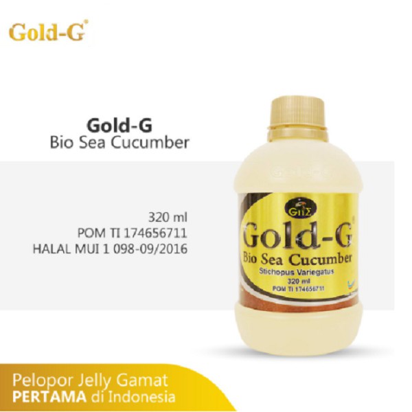 Jelly Gamat Bio Gold G 320ml Original Asli 100%