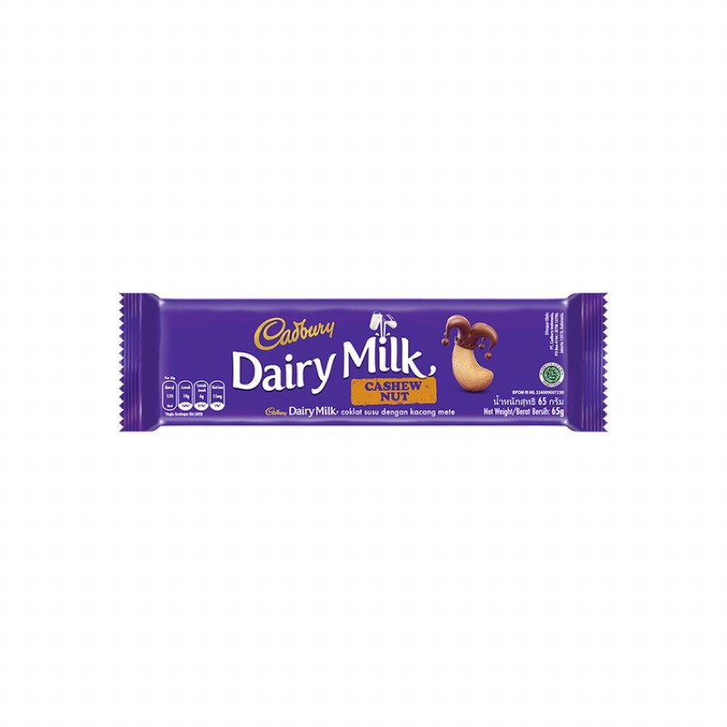 

CADBURY CASHEW NUT 65 G/PACK