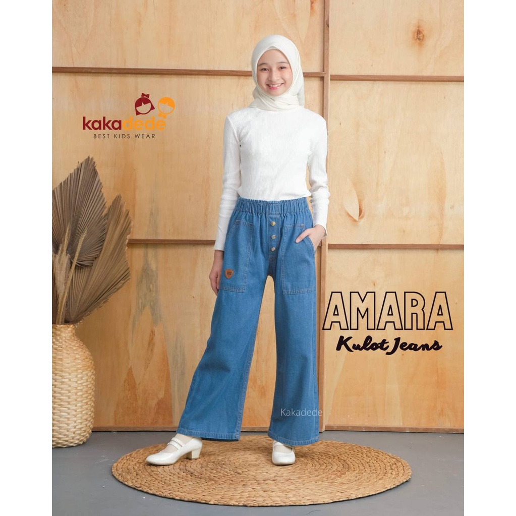 Kulot Jeans anak Amara Jeans by Kakadede