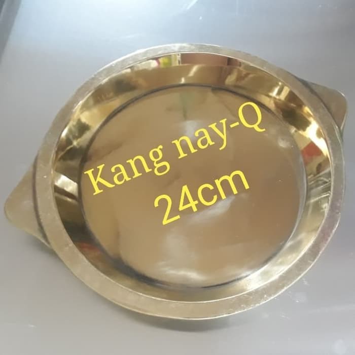 Cetakan/ Loyang Martabak Manis Bangka Terang bulan 24cm/Bahan Kuningan