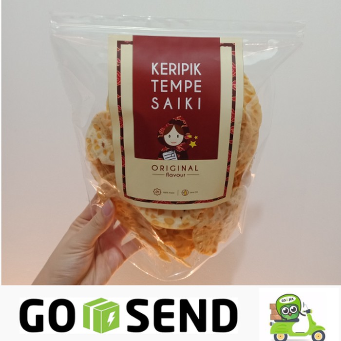 

Keripik Tempe Saiki Enak & Halal