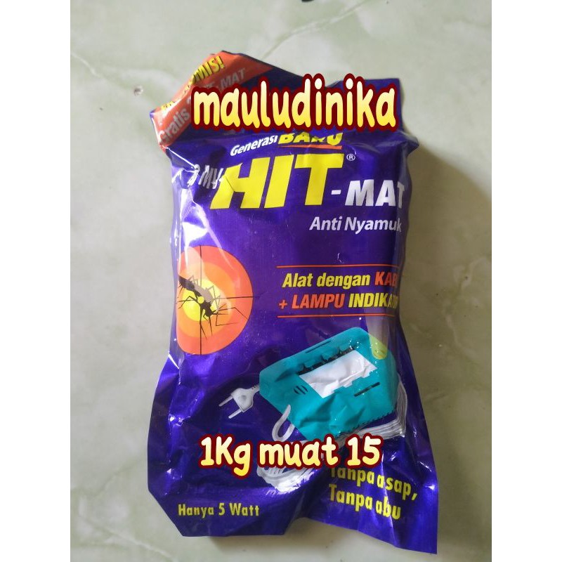 Hit mat ekonomis, refill hit mat 48+6, hit mat mouse, alat hit mat