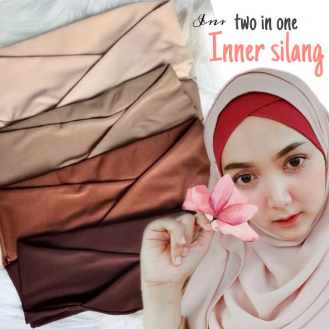 HOT SALE!! Inner Silang /Ciput Melody Silang Anti Sakit Kuping Anti Pening Anti Tembem/ INNER 2 IN 1