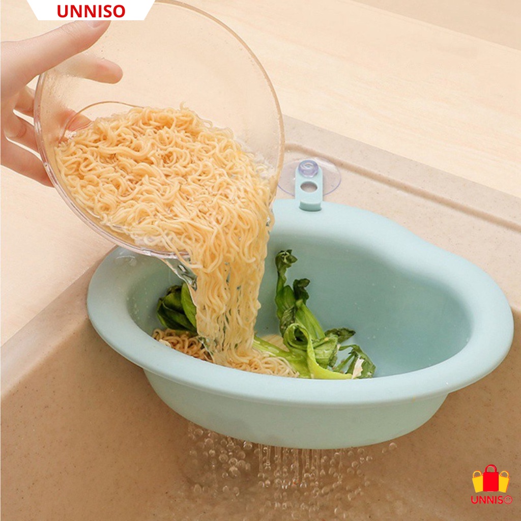 UNNISO - Kitchen Drain Basket Triangle Wastafel Dapur KDB1