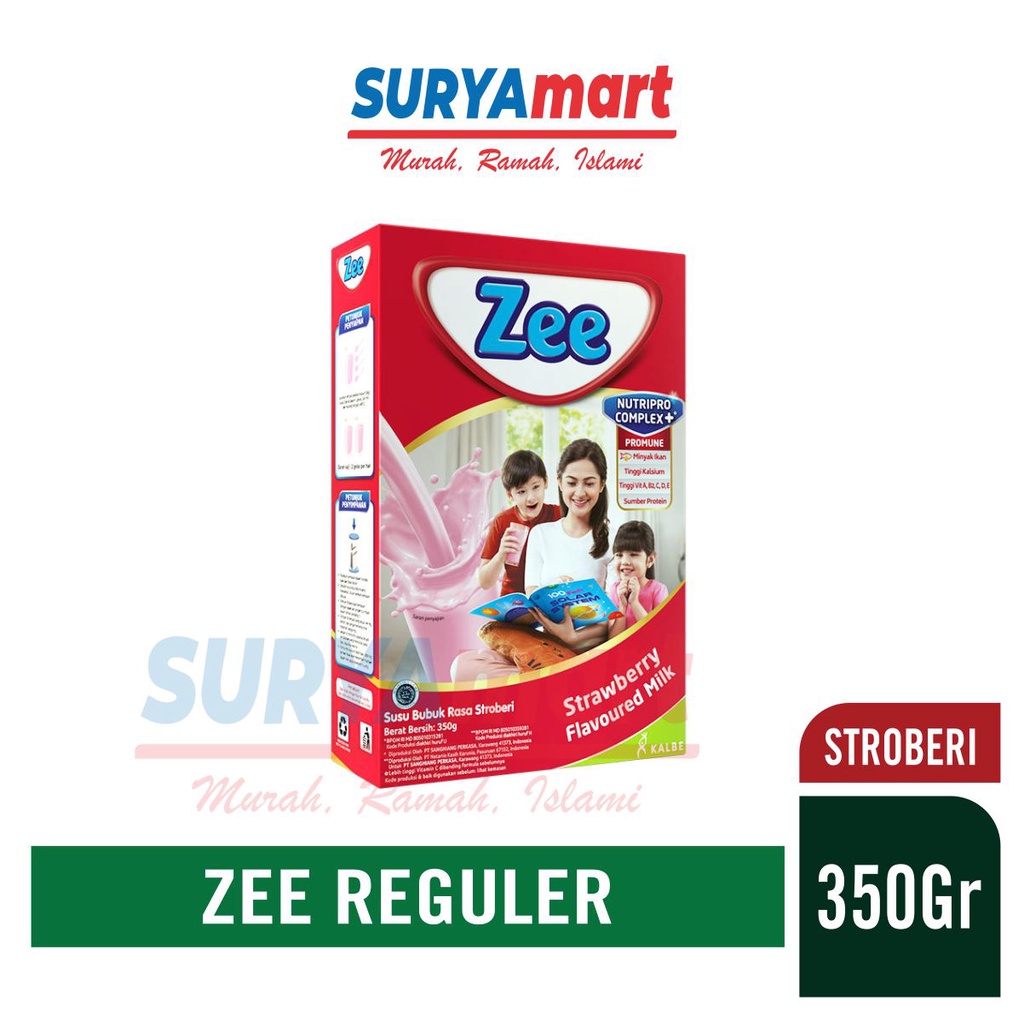 

Zee Reguler Susu Bubuk 3-12 tahun 340gram